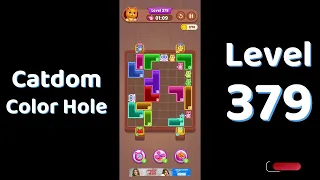 Catdom Color Hole Level 379 Screenshot