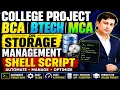 College Project Linux Shell Script Create Partition Format Auto Mount in 5 Min RHCSA Lab
