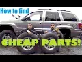 How to find CHEAP PARTS and WIN at the U-Pull Junk Yard D E in the U-Pull 1