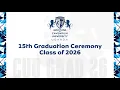 Cavendish University Uganda 15th Graduation Ceremony 2026