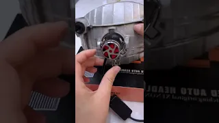 تركيب اقوى كشاف ليد فى العالم اقوى مصباح للدرجات والسيارات Motorcycle 