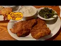 My FIRST TIME eating Cracker Barrel 10 99 Fried Chicken