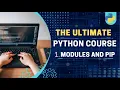 Introduction to Programming Python Modules and Pip Python Tutorial - Day