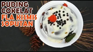 manis segar puding cokelat fla kismis soputan