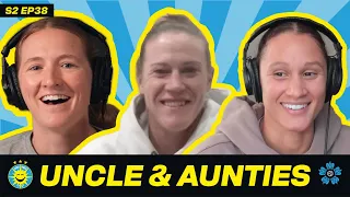Alyssa Naeher reacts to her USWNT retirement celebration w Sam and Lynn Baby Biyendolo update
