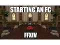 Starting a Free Company in FFXIV