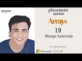 Merge Intervals 19 Array Interview Bit