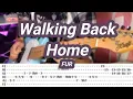 Download Lagu Walking Back Home |©FUR |【Guitar Solo Cover】with TABS