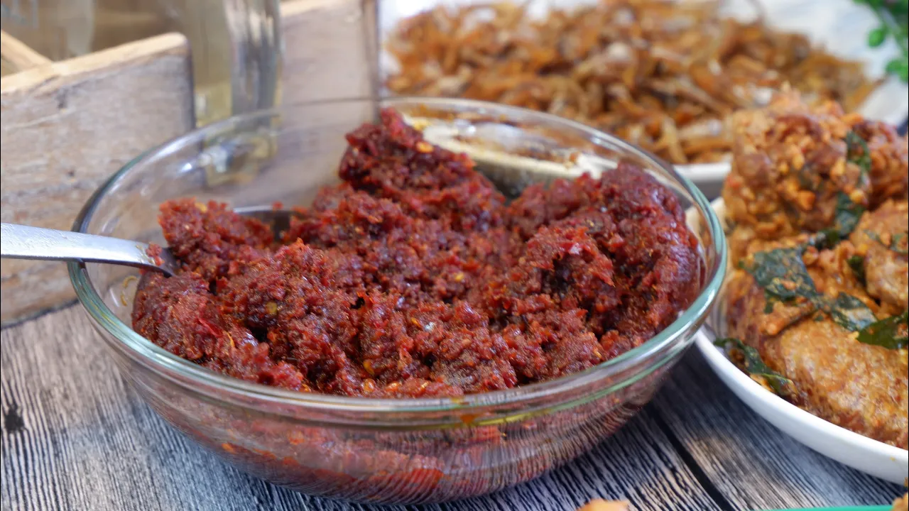 Secret REVEALED! Nasi Lemak Sambal Chilli Recipe  Inspired by Punggol Nasi Lemak