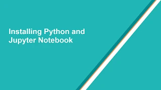 Installing Python Jupyter Notebook and R on Windows 10