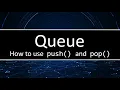 C Queue s push and pop