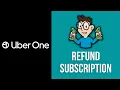 How to Uber One subscription