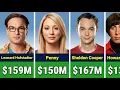 The Big Bang Theory Cast Salary Net Worth Then vs Now