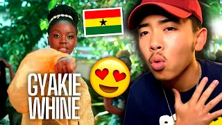 gyakie whine official music video american reaction ghana music