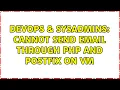 DevOps SysAdmins Cannot send email through php and postfix on VM
