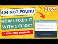 Download Lagu Hoe los je de 404 Not Found WordPress-fout 2025 op? | WordPress-fout 404 Not Found oplossen (met ...