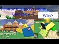 Destroy the noob's Home Gameplay (Roblox)