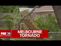 Residents clean up after tornado touches down in Melbourne Florida