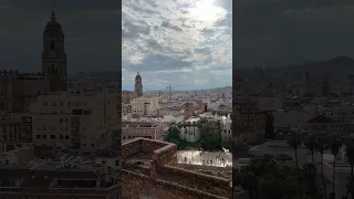 القصبة في مدينة ملقة الاندلسية في اسبانيا  القصبة في مدينة ملقة الاندلسية في اسبانيا