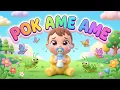 Lagu Pok Ame Ame Belalang Kupu-Kupu 🦋 Lagu Anak Indonesia Populer | Animasi 3D