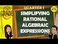SIMPLIFYING RATIONAL ALGEBRAIC EXPRESSION GRADE 8 MATHEMATICS Q1