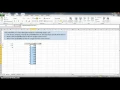 Simple Binomial Problems Using Excel