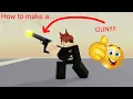 How to make a GUN with JJS skill builder Jujutsu Shenanigans