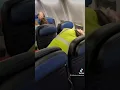 man vomited on me on my flight from Vegas
