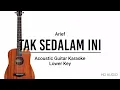 Download Lagu ♫ Arief - Tak Sedalam Ini (Akustik Karaoke) Nada Rendah