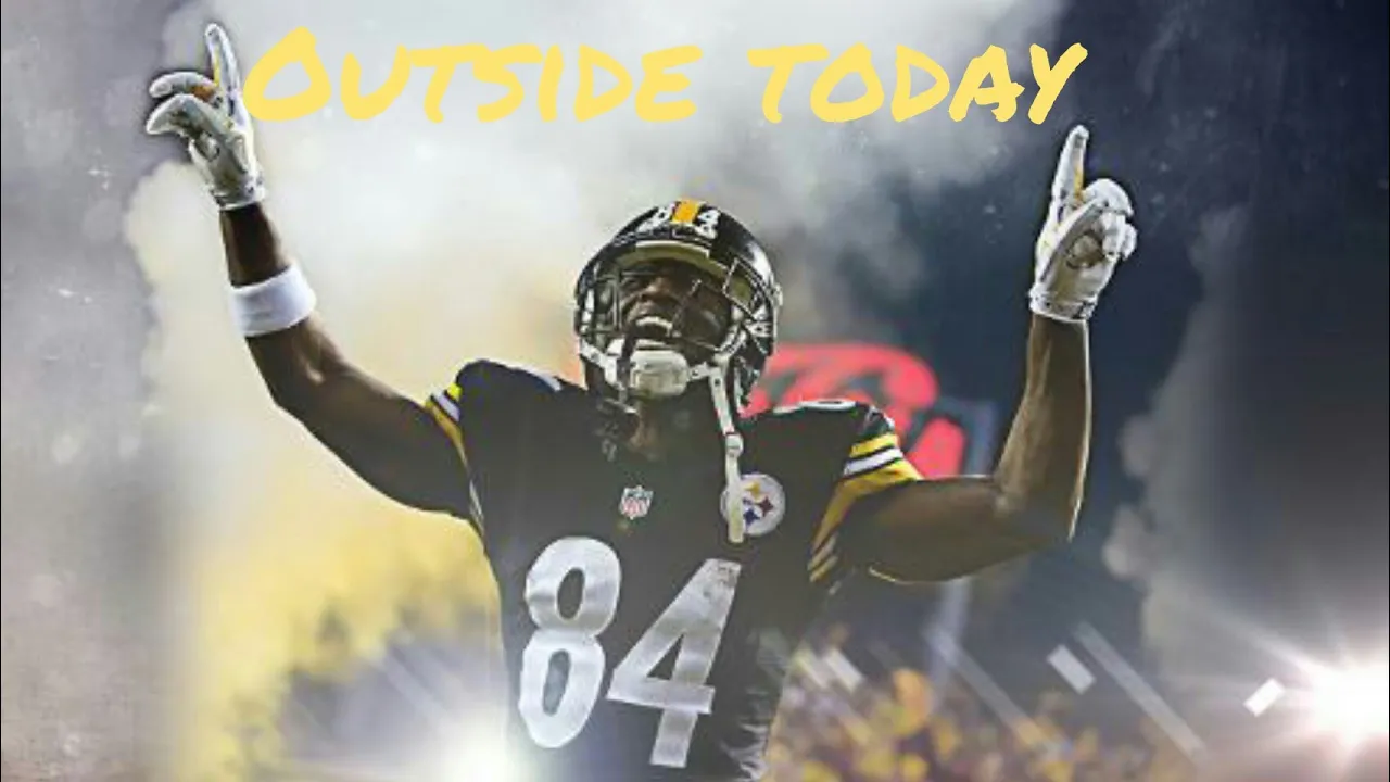 Antonio Brown Highlights " outside today "