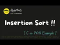 Insertion Sort