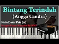 Download Lagu Angga Candra - Bintang Terindah Piano Cover Karaoke | Versi Pria