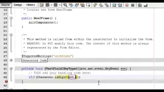 52 Create text field that accept digits only