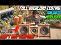 Lagu 2sc5200 / 2sa1943  || 200 Watt Stereo Amplifier Full Power Testing | OverVoltage 😈