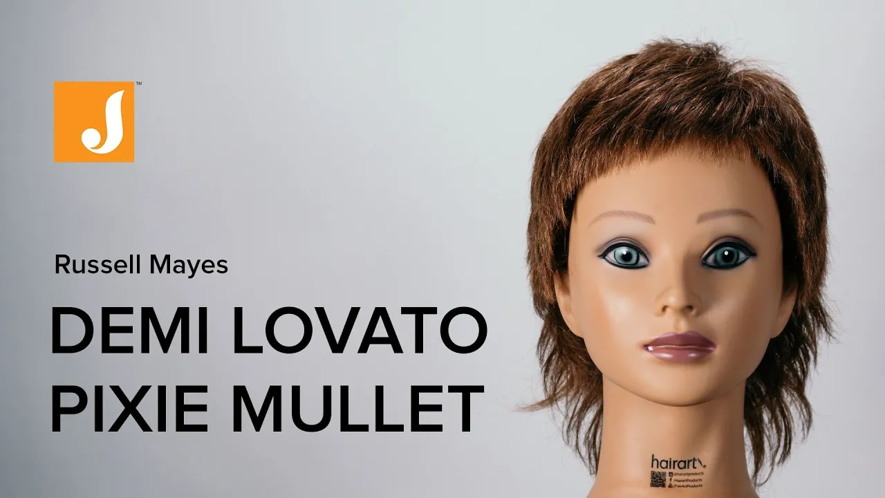 Russell Mayes - Demi Lovato Pixie Mullet