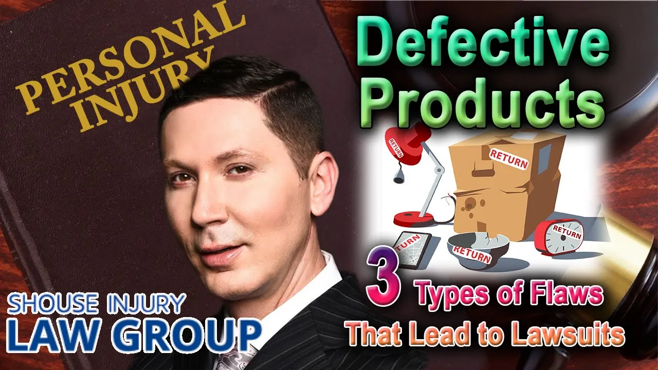 3 Types of Defective Products That Lead to Lawsuits -- “Product Liability” in California