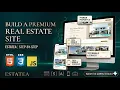 Real Estate Website Design Using HTML CSS JavaScript