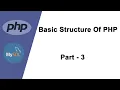 Basic Structure of PHP