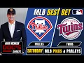 Phillies vs Twins 26 MLB Best Bet - MLB Picks Predictions
