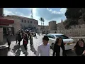 Lagu Jerusalem. The atmosphere in the Old City on Friday before Shabbat.