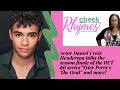 Actor Daniel Croix Henderson talks season finale of The Oval and spills some behind the scenes fun
