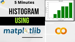 Histogram using Matplotlib Python Tutorials in 5 minutes 2022