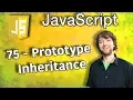 JavaScript Programming Tutorial 75 - Prototype Inheritance
