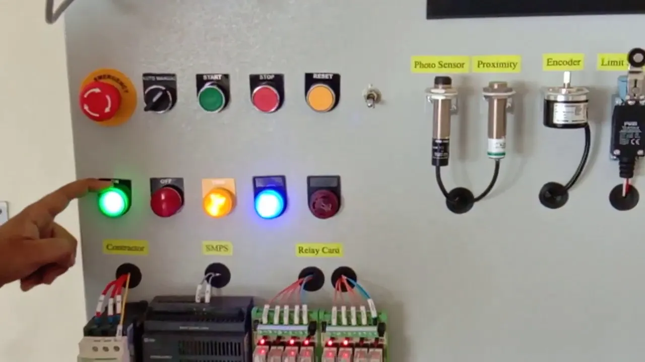 Introduction To PLC Trainer kit By Industry Expert
