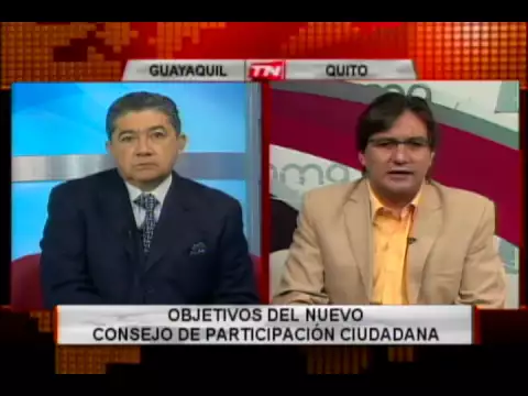  OBJETIVOS DEL NUEVO CONSEJO DE PARTICIPACION CIUDADANA