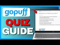 How To Pass Gopuff Delivery Driver Quiz Full Guide 2026