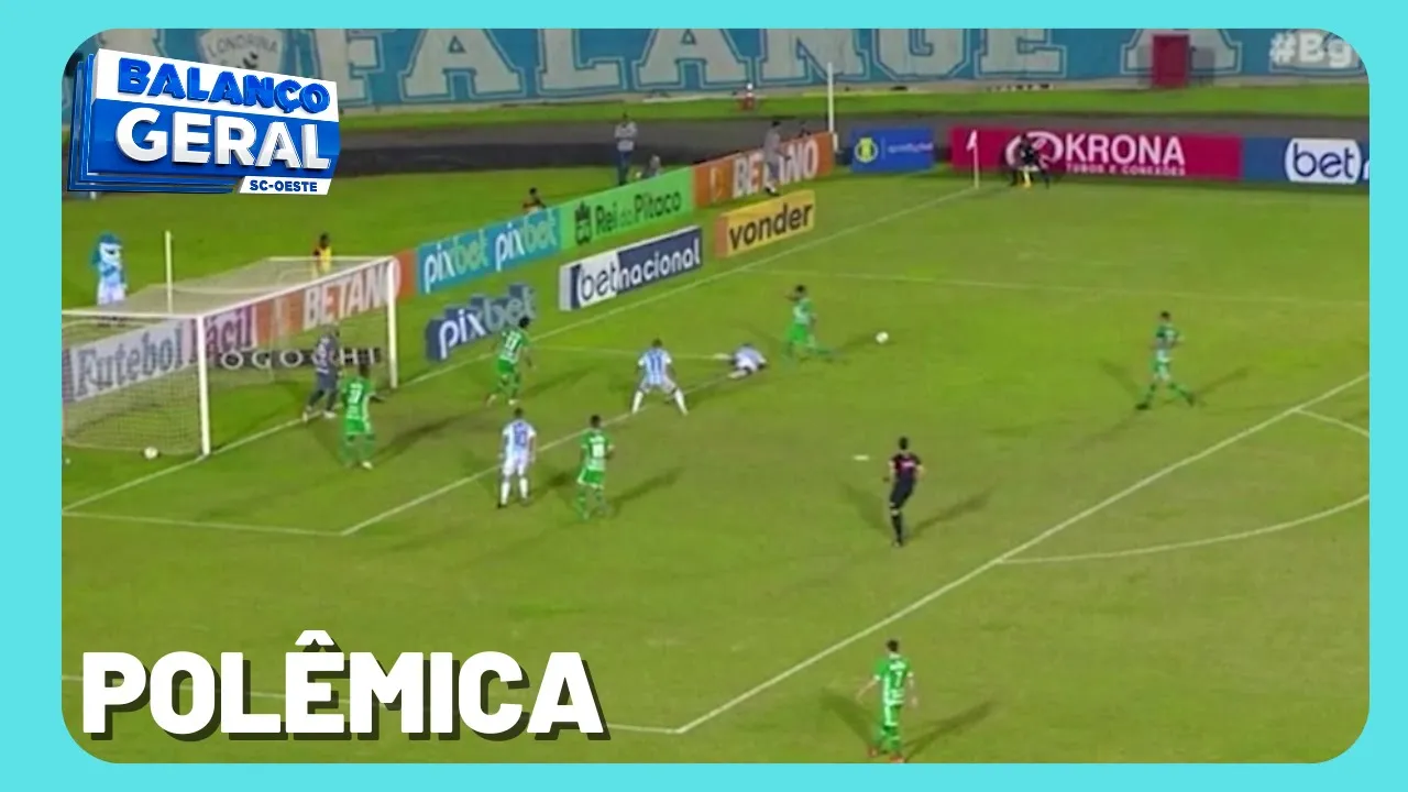 CBF divulga áudios do var no jogo entre Londrina x Chapecoense