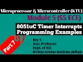 Module 5 Part 7 8051 Timer Interrupts Programming Microprocessor Microcontroller S5 ECE KTU
