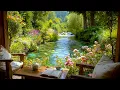 Spring Window of the Streamside🌼🍃✨ Stream Sounds & Birds in the Forest for Inner Peace