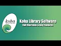 Koha Library Software Full Overview Key Features